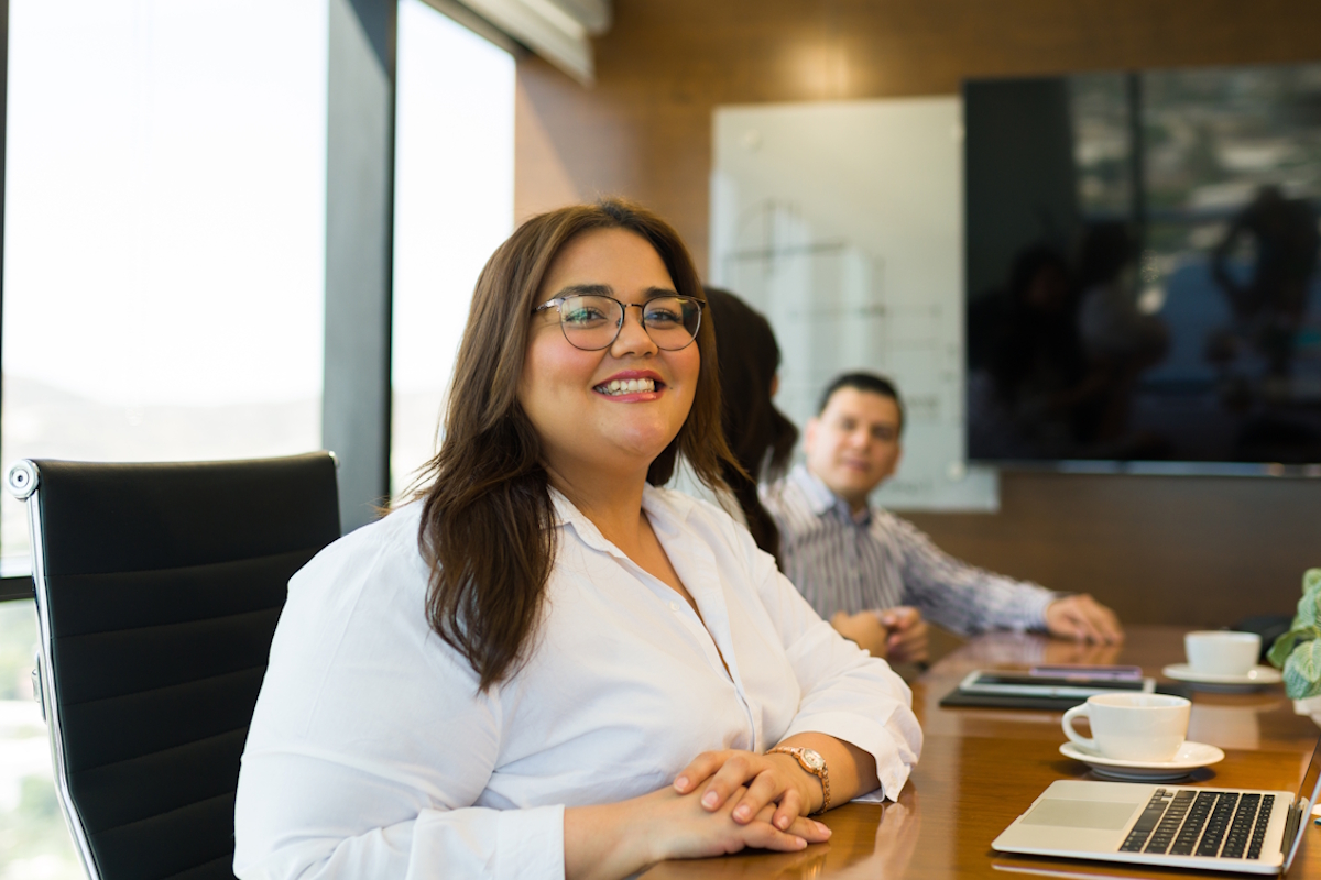 Women At Desk Left