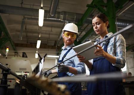 Manufacturing Man And Woman