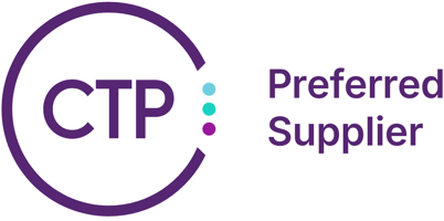 CTP Preferred Supplier RGB Colour Logo On White Background